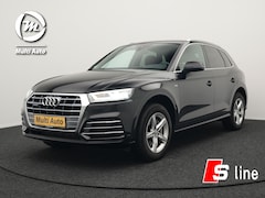 Audi Q5 - 50 TFSI e Quattro S Line Plug In Hybrid 299pk Dealer O.H PHEV | Alcantara Sportstoelen Ver