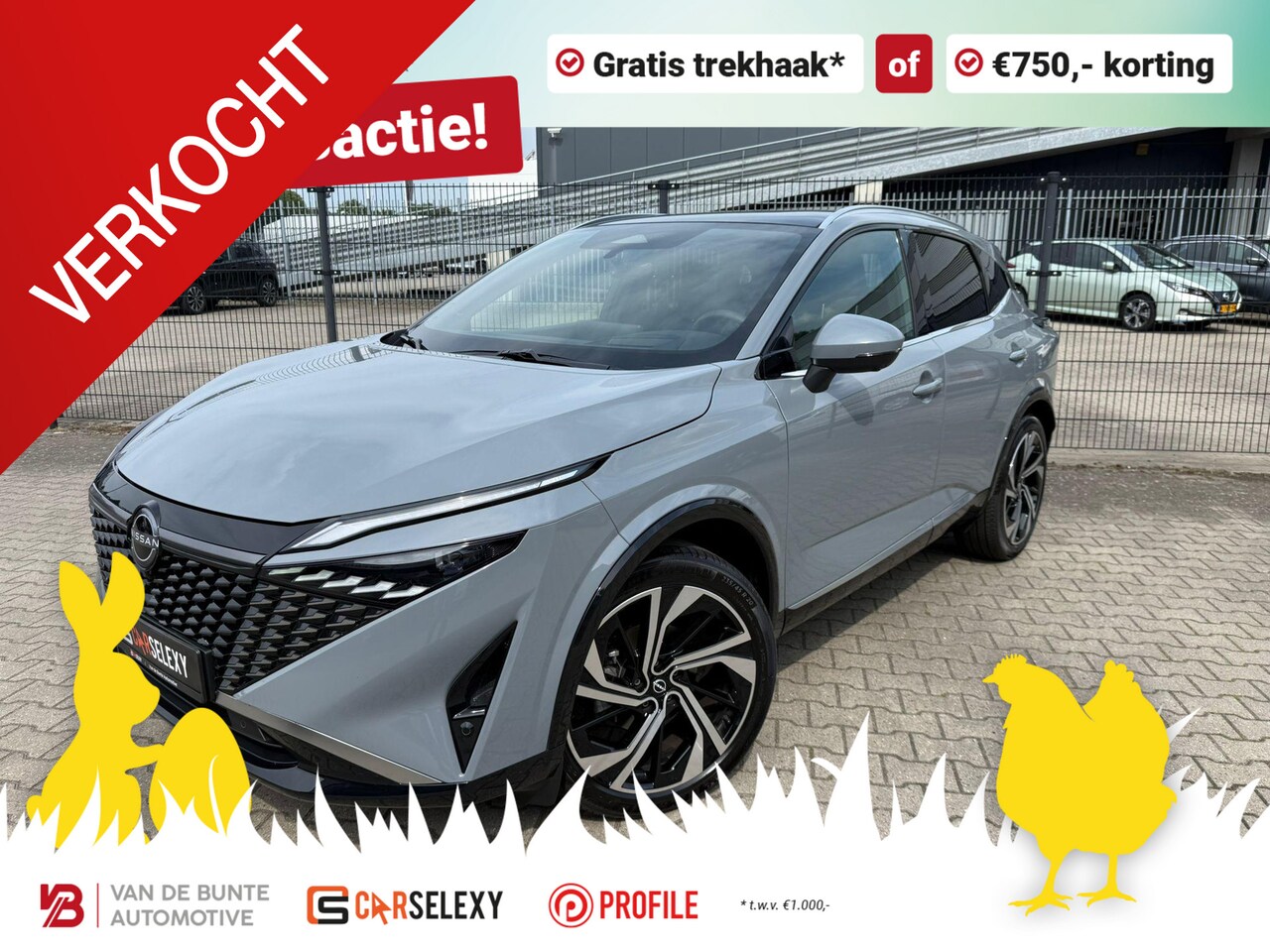 Nissan Qashqai - 1.3 MHEV Xtronic Tekna Plus *Volledig uitgerust* - AutoWereld.nl