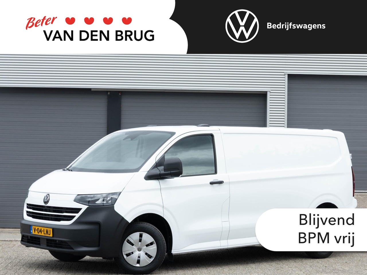 Volkswagen Transporter - T7 2.0 TDI 150pk L2H1 Automaat | BPM-vrij | Trekhaak |Climate control |Achterdeuren | Came - AutoWereld.nl