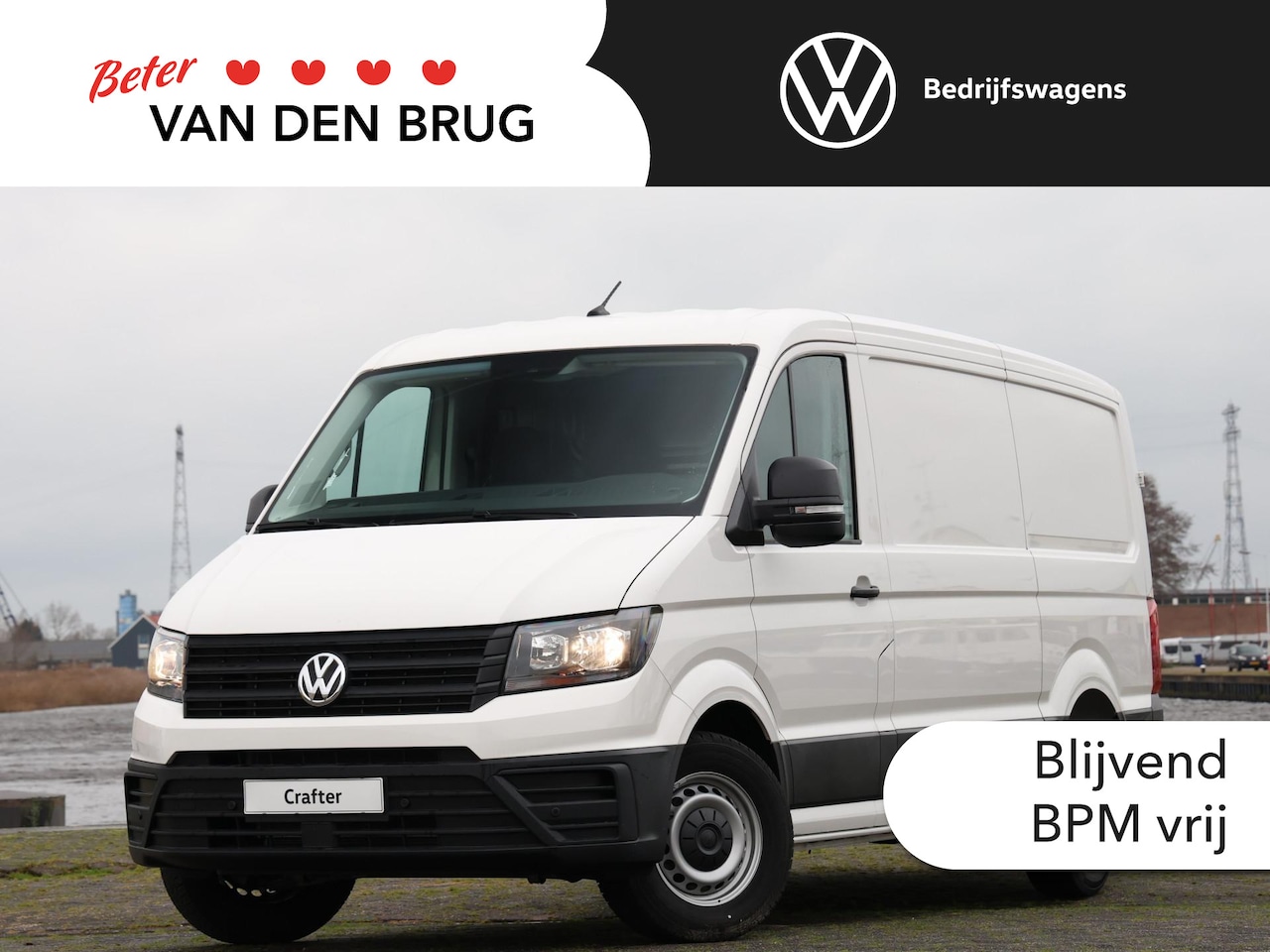 Volkswagen Crafter - Bedrijfswagens 2.0 TDI L3H2 164PK RWD Trendline | 3500 kg Trekgewicht | Camera | Cruise co - AutoWereld.nl