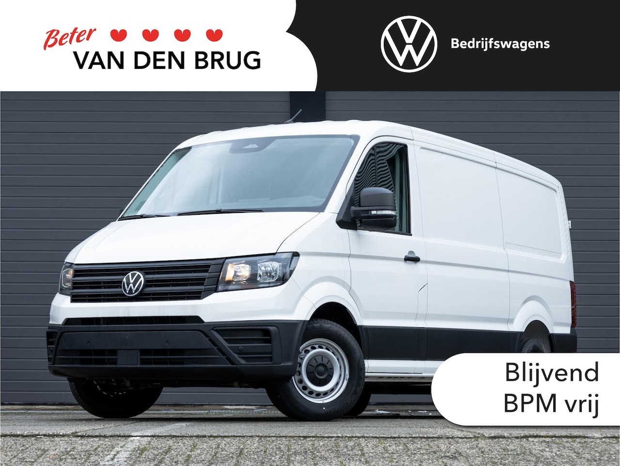 Volkswagen Crafter - Bedrijfswagens 2.0 TDI L3H2 140PK Trendline | Nieuw model | Airco | Cruise Control | PDC | - AutoWereld.nl