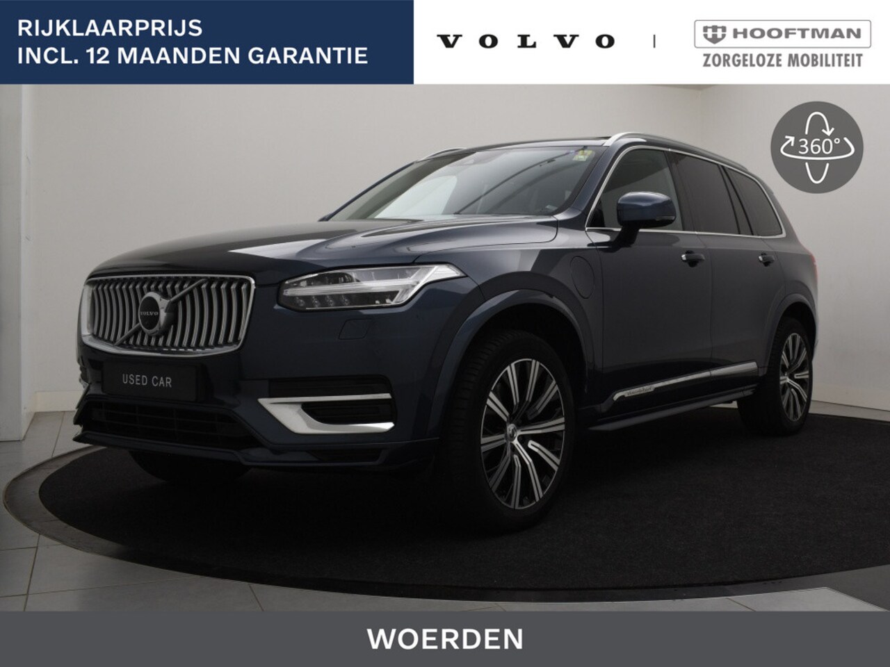 Volvo XC90 - T8 PLUG-IN HYBRID INSCRIPTION 360GR CAM FULL-LED TREKHAAK HARMAN - AutoWereld.nl