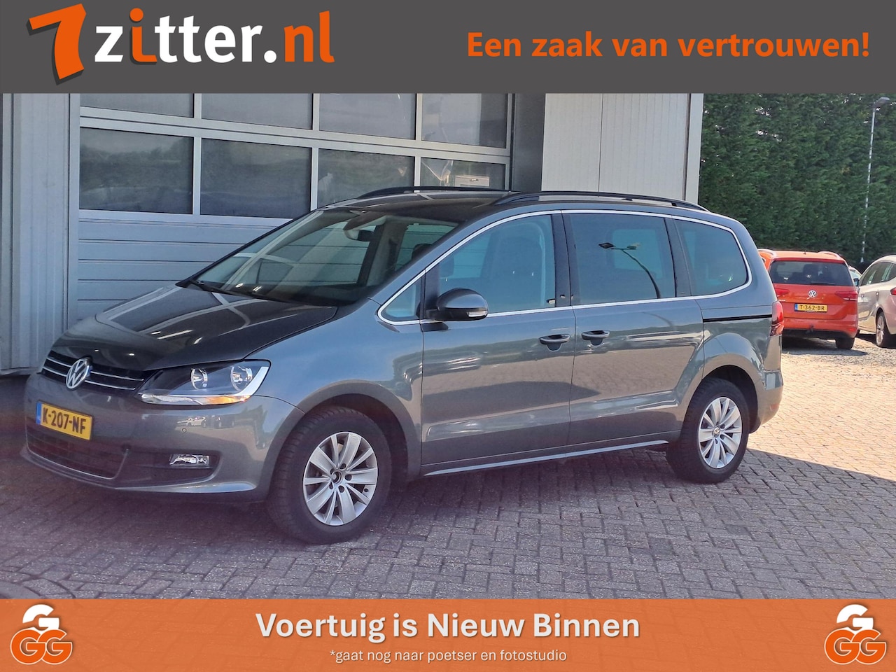Volkswagen Sharan - 1.4 TSI Comfortline 1.4 TSI Comfortline, 7-Persoons, Trekhaak, Goed onderhouden! - AutoWereld.nl