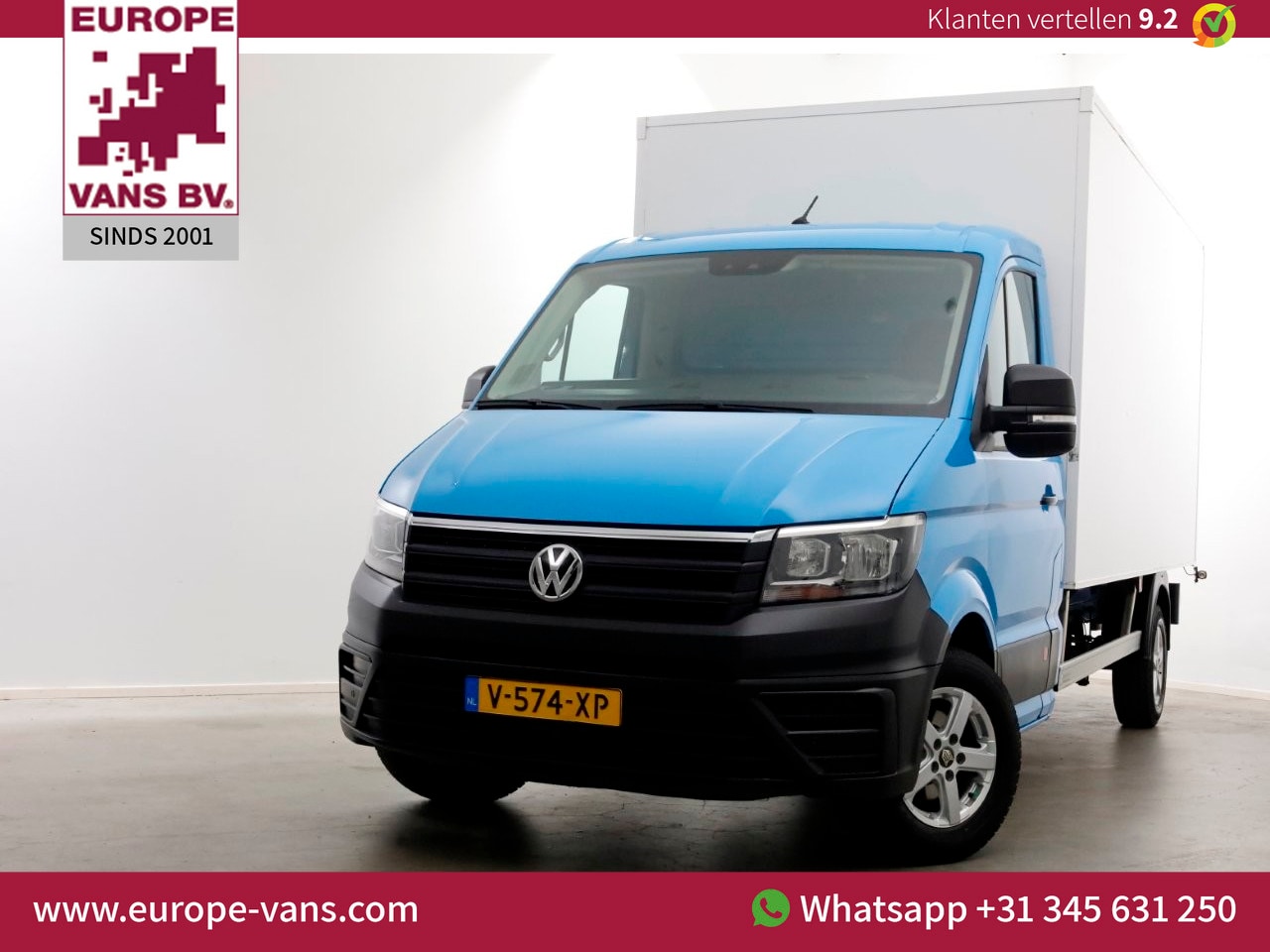 Volkswagen Crafter - 35 2.0 TDI E6 Bakwagen met achterdeuren 03-2019 - AutoWereld.nl