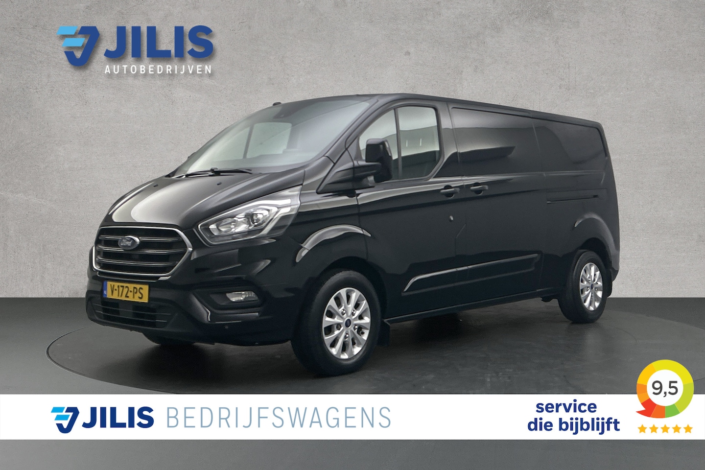 Ford Transit Custom - 2.0 TDCI L2 170PK Limited Automaat | Dubbele schuifdeur | Leder | Adaptief cruise control - AutoWereld.nl