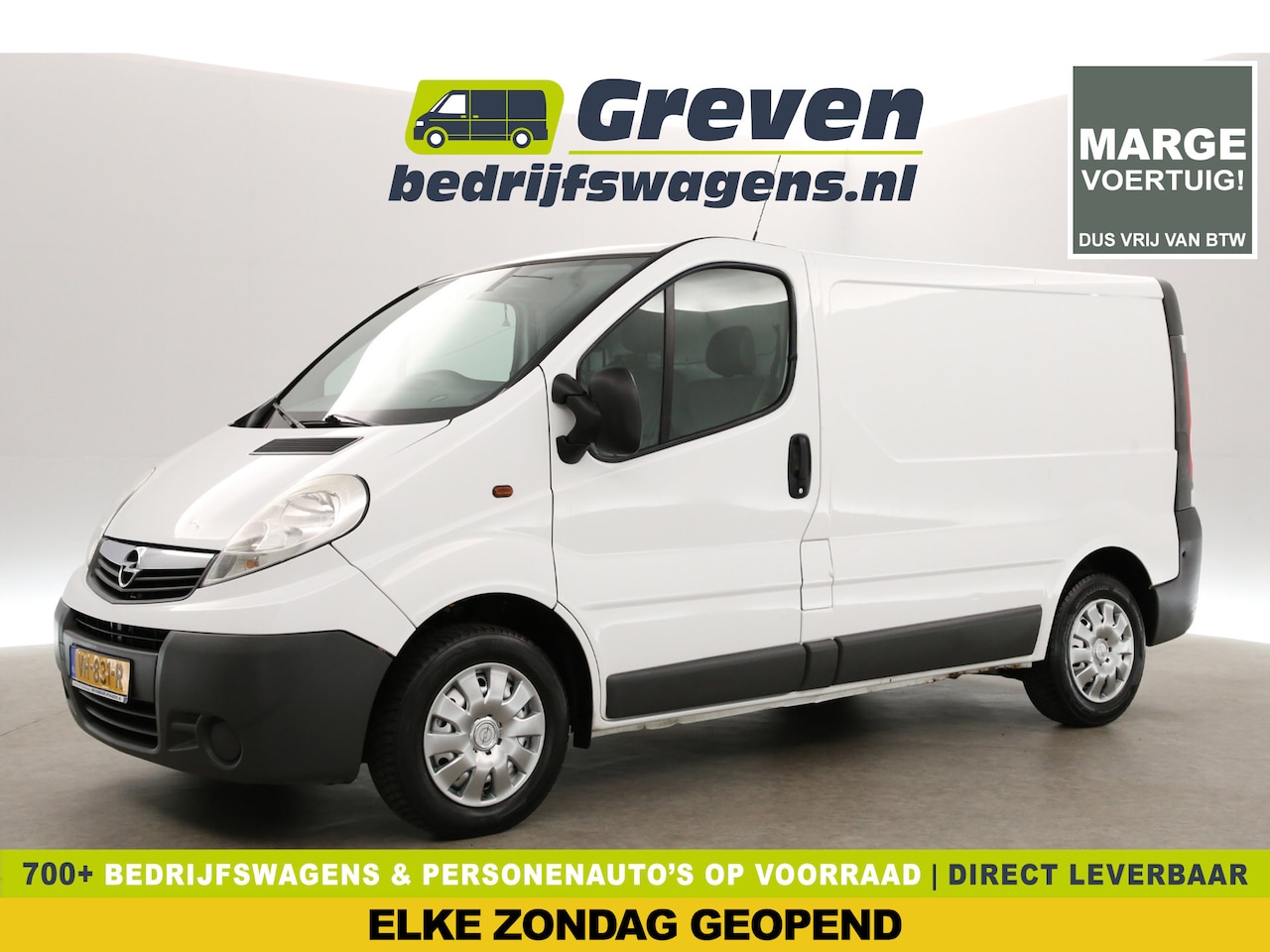 Opel Vivaro - 2.0 CDTI L1H1 | MARGE! | APK tot 11-2025 | Airco Cruise Bluetooth Trekhaak 3 Persoons Schu - AutoWereld.nl