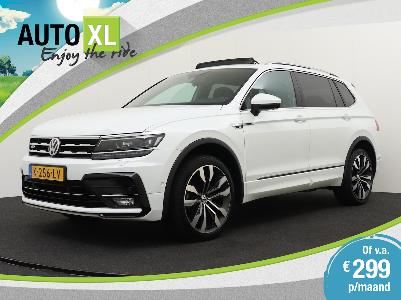 Volkswagen Tiguan Allspace - 2.0 TDI Highline R-Line 7-pers. Pano-dak Massage Adap. Cruise - AutoWereld.nl