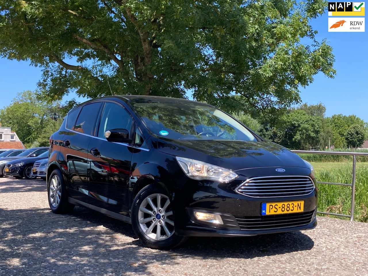 Ford C-Max - 1.0 Titanium | Keyless + Clima + Cruise + Navi nu €8.975,-!! - AutoWereld.nl