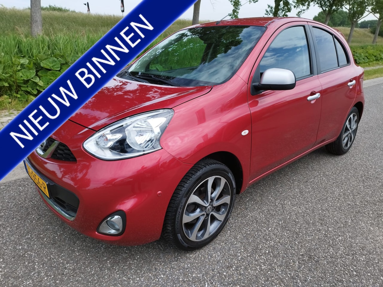 Nissan Micra - 1.2 Connect Edition N-TEC ** 5 DRS ** NAVI ** Cruise ** Airco ** All Season banden ** - AutoWereld.nl