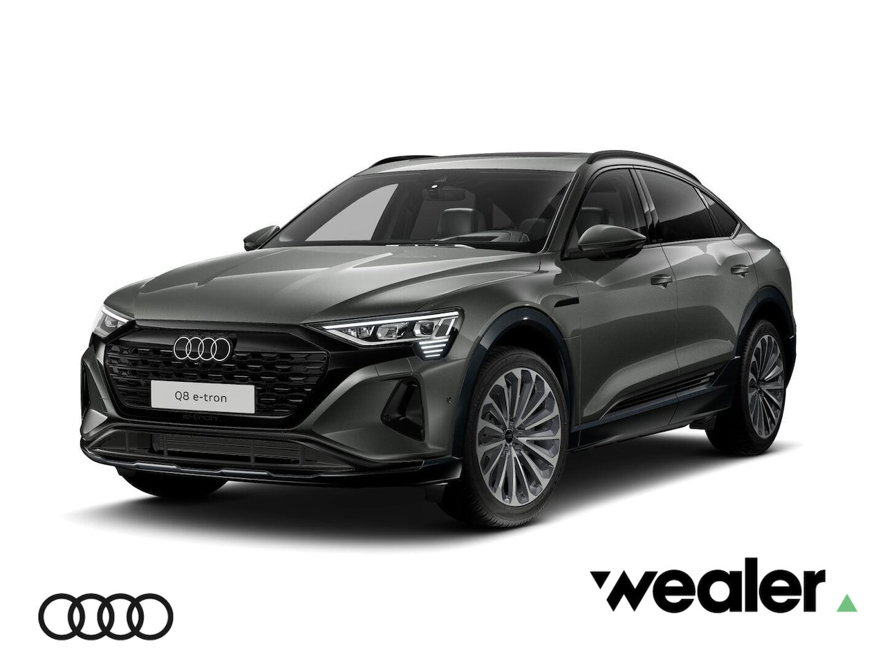 Audi Q8 Sportback e-tron - 55 quattro Edition 115 kWh | 408 PK | SoH 87 % | Panoramadak | Head-up display | Matrix LE - AutoWereld.nl