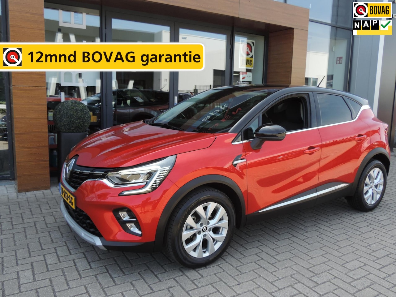 Renault Captur - 1.3 TCe 140 Intens 39.000km | LED kopl | ECC | Priv.glas | 17” | Camera | Halfleer | CarPl - AutoWereld.nl