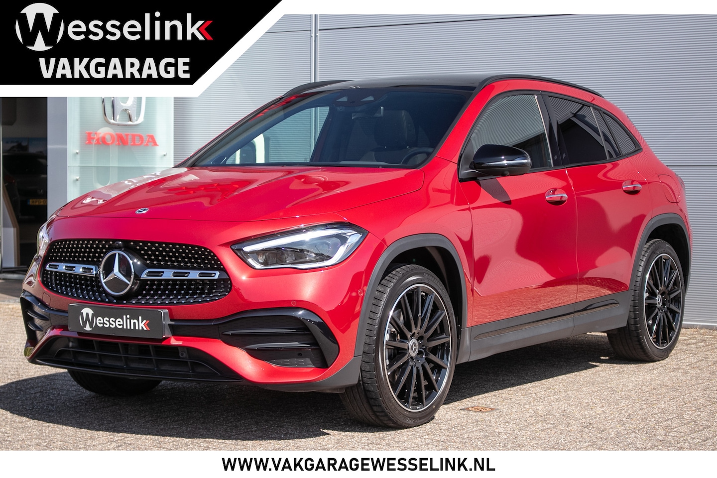Mercedes-Benz GLA-Klasse - 250 e AMG Line All-in rijklaarprijs | Pano dak | Leer | Ad. cruise | Mem. stoelen | Burmes - AutoWereld.nl