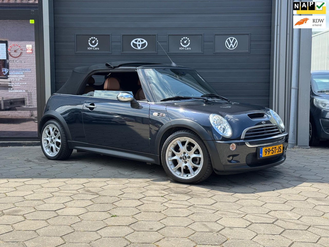 MINI Cabrio - Mini 1.6 Cooper S Chili - 1e Eigenaar - Cabrio/Leer/Navi/ FULL OPTIE - AutoWereld.nl