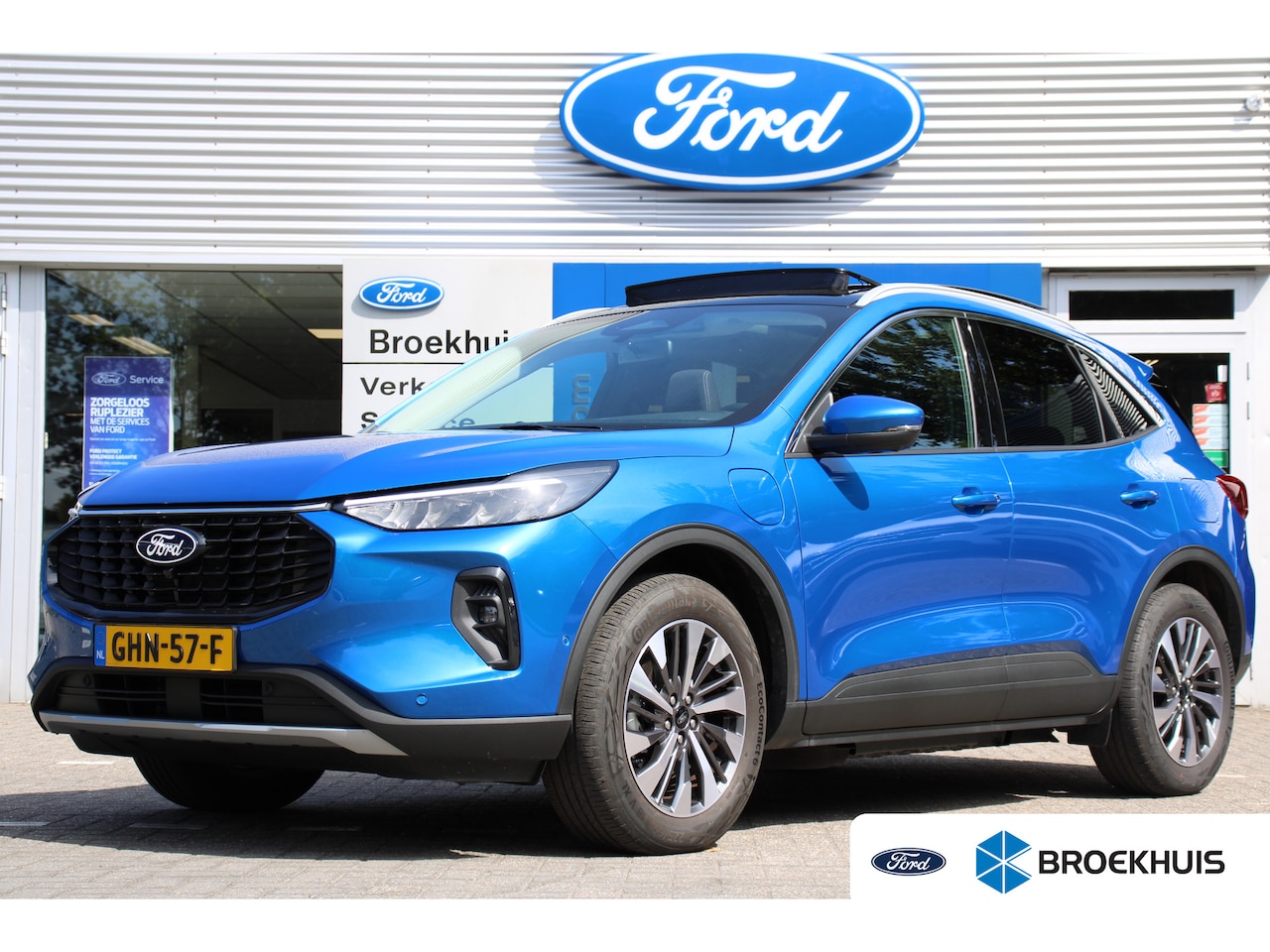 Ford Kuga - 2.5 PHEV TITANIUM | NL-AUTO! | VOL! | PANO DAK | ADAPTIVE CRUISE | 18'' LMV | WINTERPACK | - AutoWereld.nl