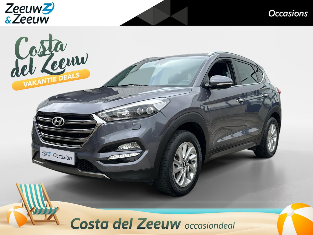 Hyundai Tucson - 1.6 GDi Premium | Zeer nette auto | Navigatie | Dodehoek detectie | Trekhaak | Achteruitri - AutoWereld.nl