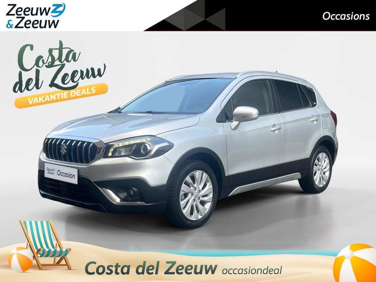 Suzuki S-Cross - 1.0 Boosterjet Exclusive Metallic lak | Bovag garantie | NAP - AutoWereld.nl