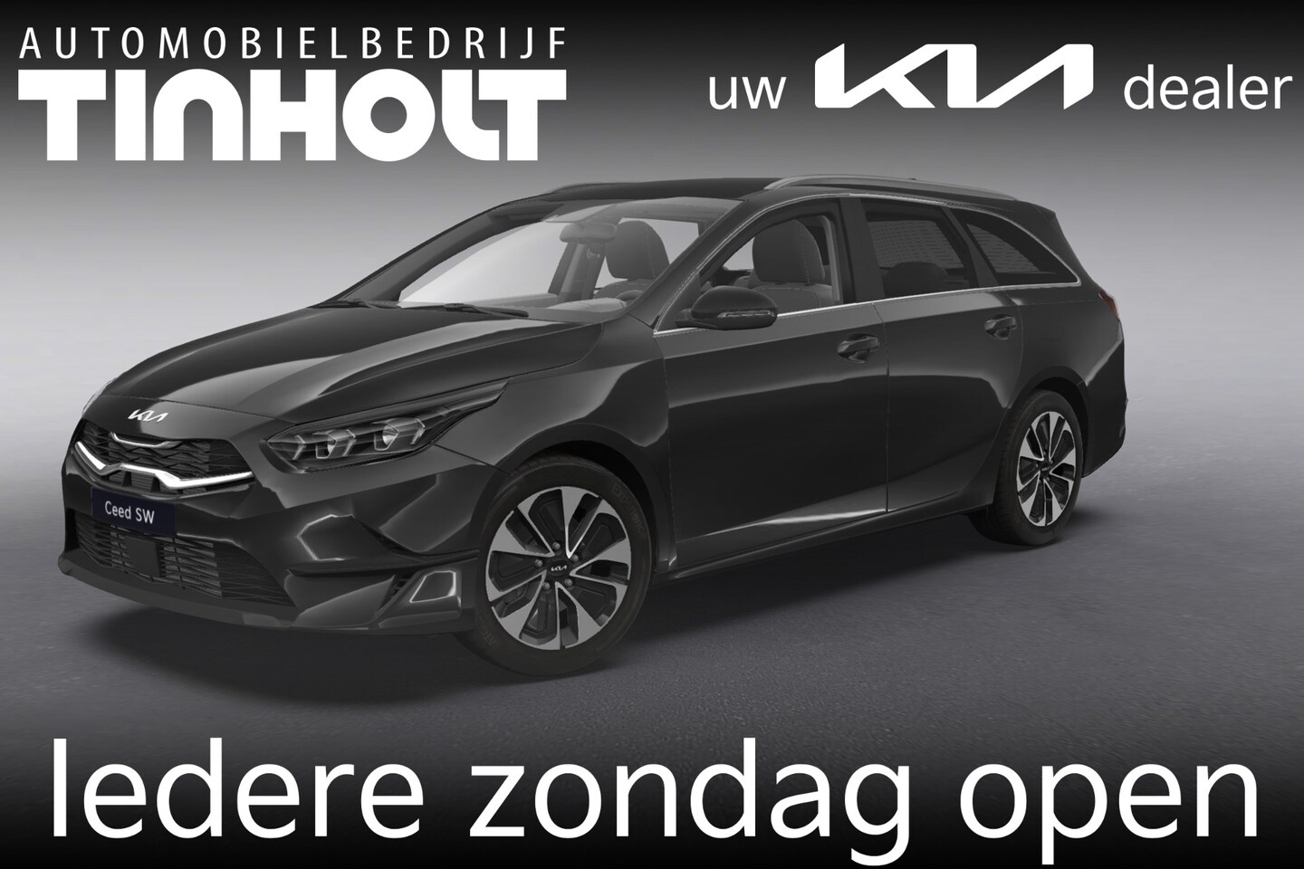 Kia Cee'd Sportswagon - Ceed 1.0 T-GDi MHEV Design Edition Direct Uit Voorraad Leverbaar Black Pearl - AutoWereld.nl