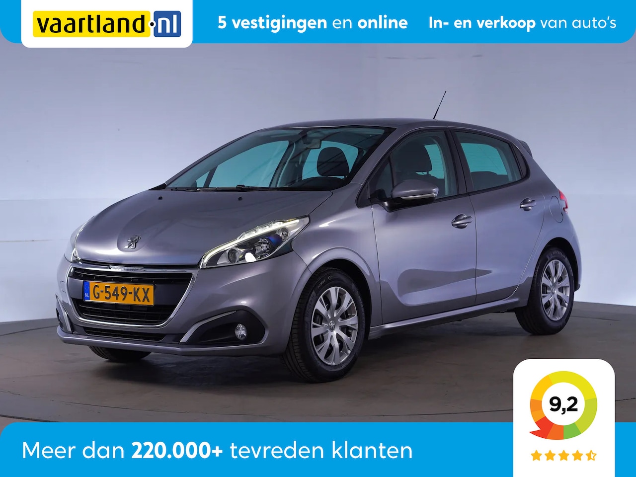 Peugeot 208 - 1.2 PureTech Active 5-drs [ Navi Apple Carplay/Android Auto Cruise ] - AutoWereld.nl
