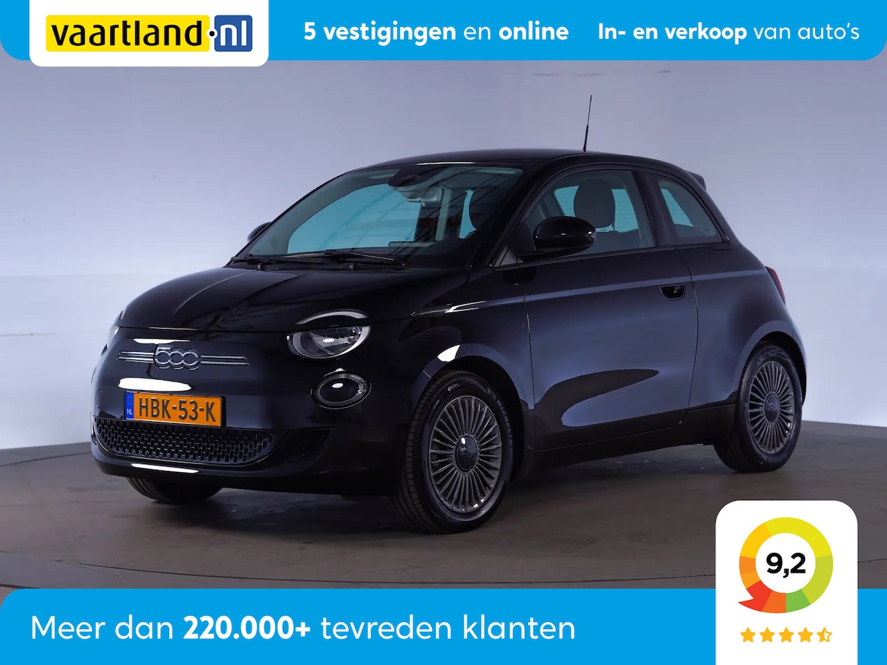 Fiat 500 - 3+1 Icon 42 kWh [ Navi Climate Apple Carplay/Android Auto ] - AutoWereld.nl