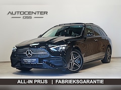 Mercedes-Benz C-klasse Estate - 300 e AMG ✅ STOELKOELING ✅ PANO ✅ HEAD-UP ✅ 360 ✅ ADAP.CRUISE
