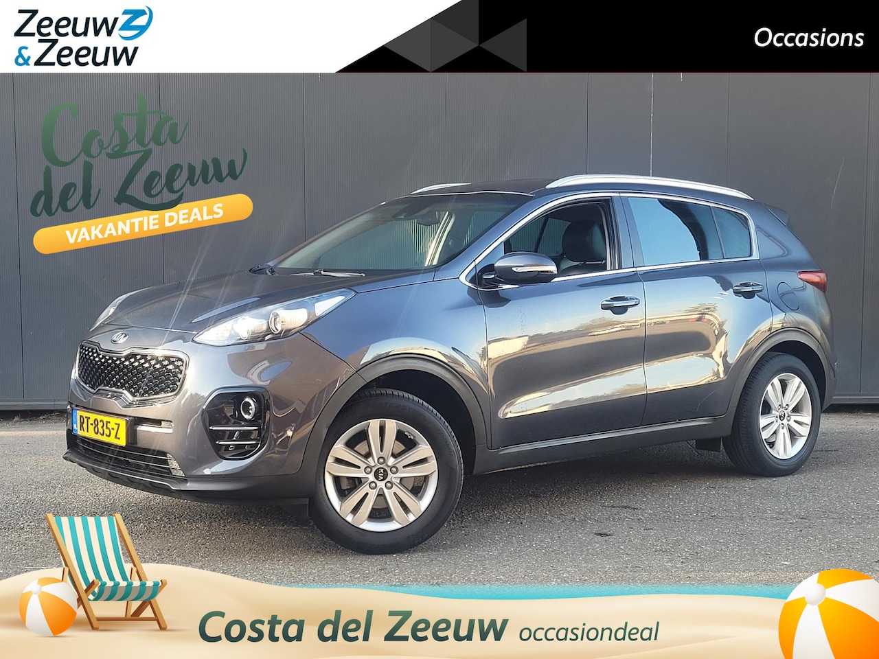 Kia Sportage - 1.6i Style Edition Navi | Leder | Privacy Glass | Metallic lak | Bovag garantie | NAP - AutoWereld.nl