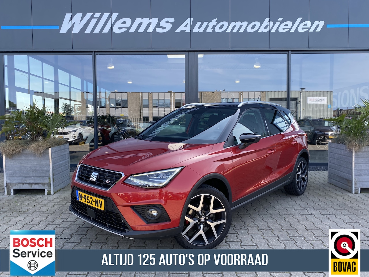 Seat Arona - 1.0 TSI Xcellence FR Business Intense Clima, Stoelverwarming & App-Connect - AutoWereld.nl