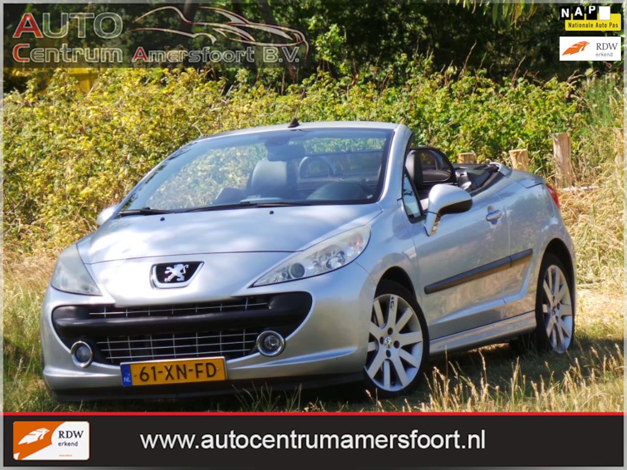 Peugeot 207 CC - 1.6 VTi Féline 1.6 VTi Féline ( AUTOMAAT + INRUIL MOGELIJK ) - AutoWereld.nl