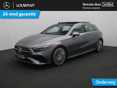 Mercedes-Benz A-klasse - 180 AMG Sportpakket | Panoramadak | Memory | Keyless Go | Head up | 360 gr Camera | Sfeerv
