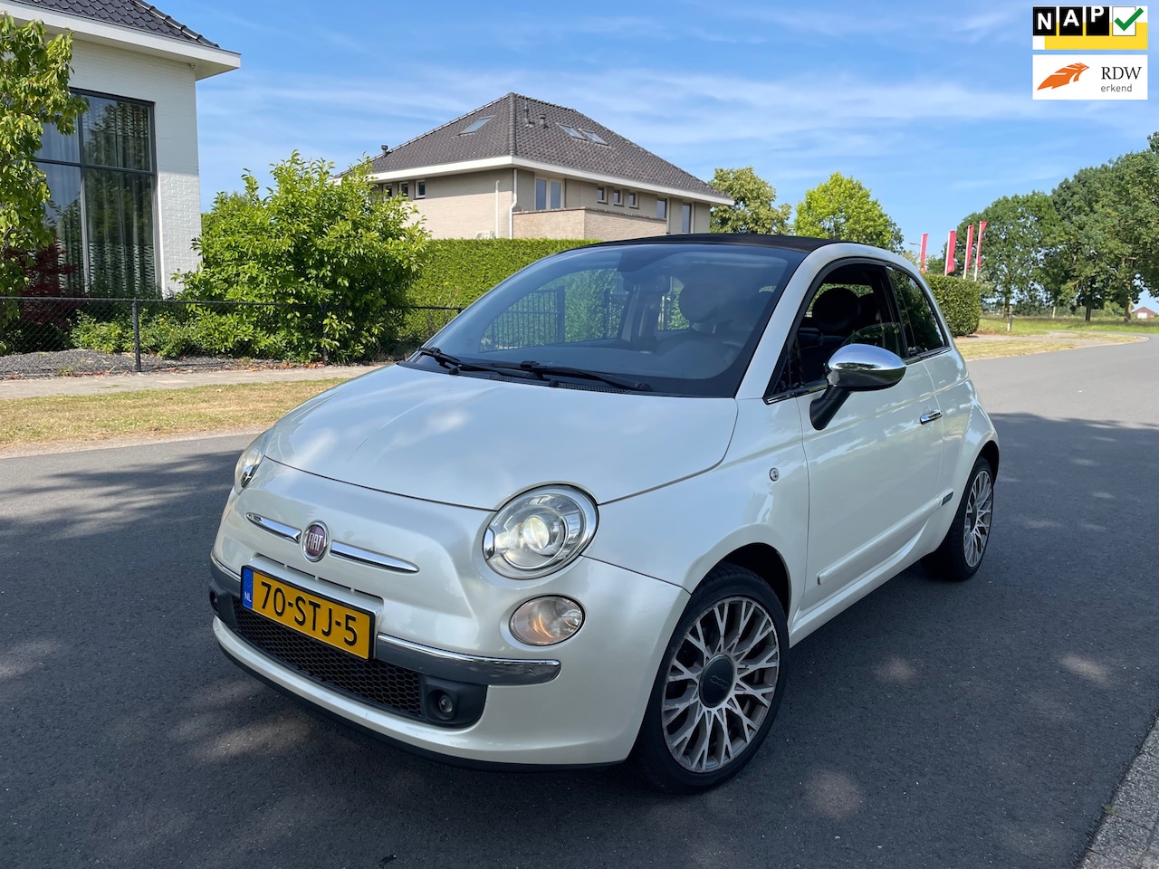 Fiat 500 C - 1.2 Rock AUTOMAAT/NAP/CLIMA/APK/LEER - AutoWereld.nl