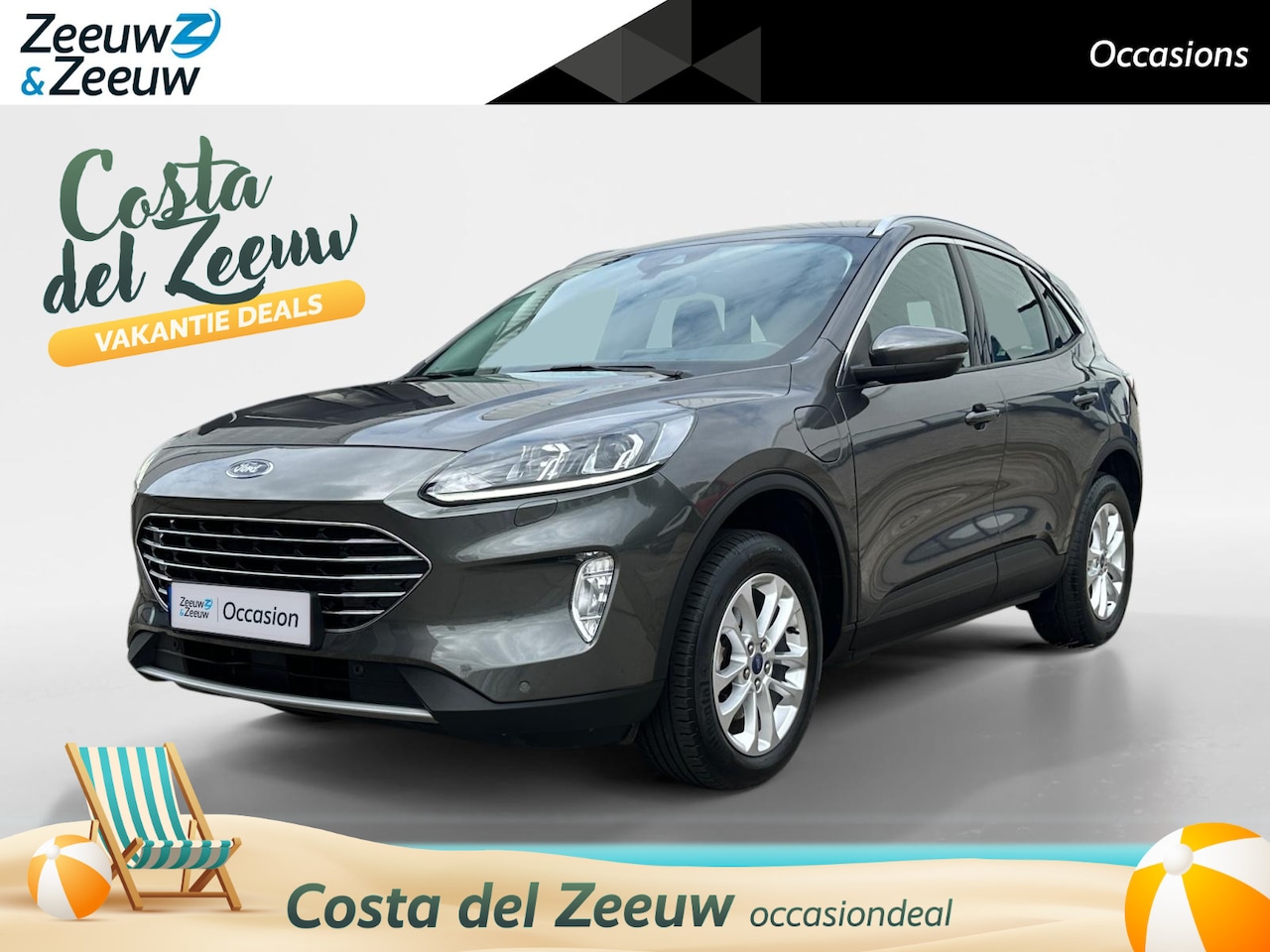 Ford Kuga - 2.5 PHEV Titanium | Automaat | Navigatie | Apple carplay & Android auto | Winter pack | Pa - AutoWereld.nl