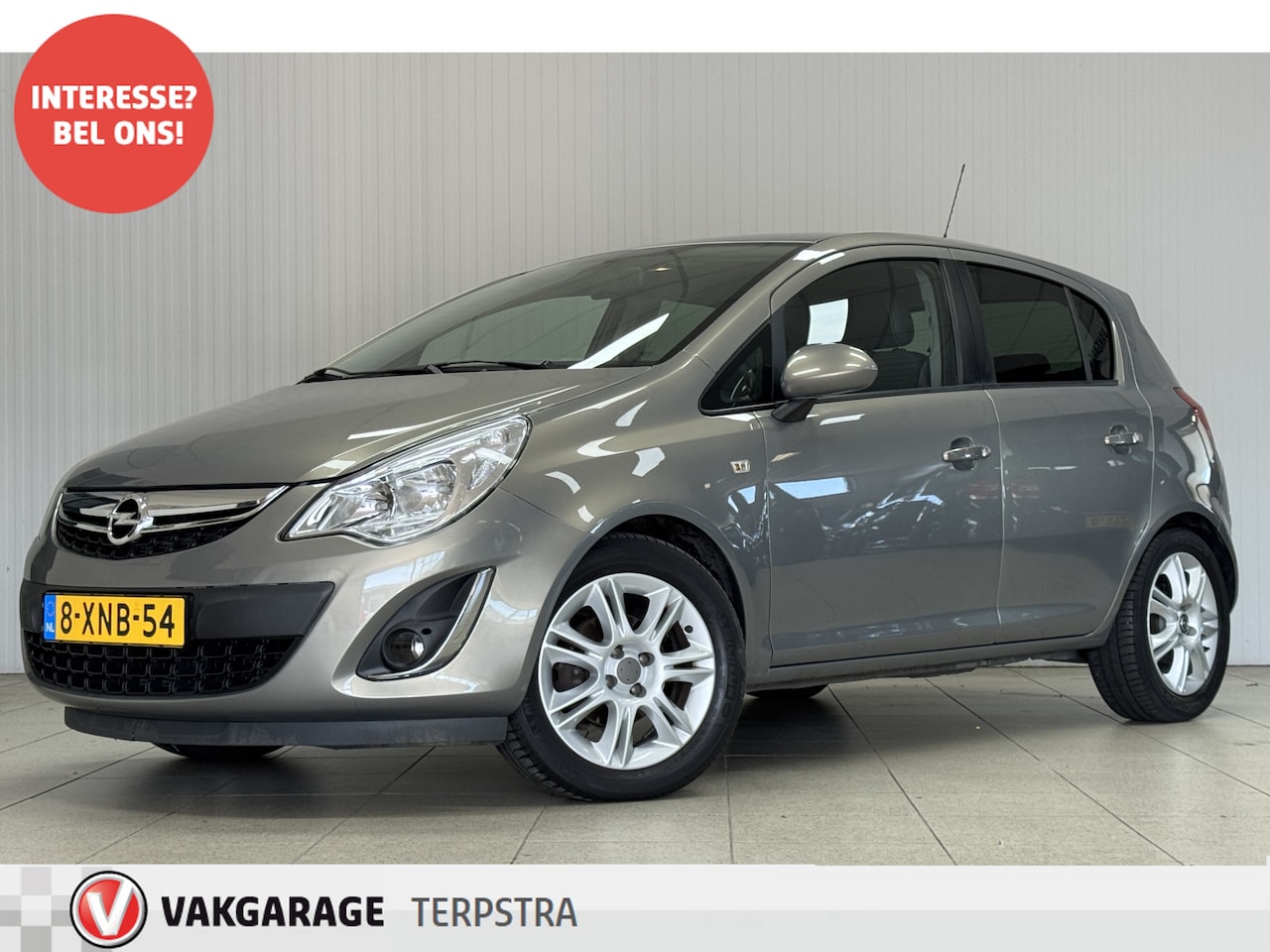 Opel Corsa - 1.2-16V BlitZ/ Navi/ Bluetooth/ Airco/ Half-Leder/ 16''LMV/ PDC/ Multi-Stuur/ Elek.Pakket/ - AutoWereld.nl
