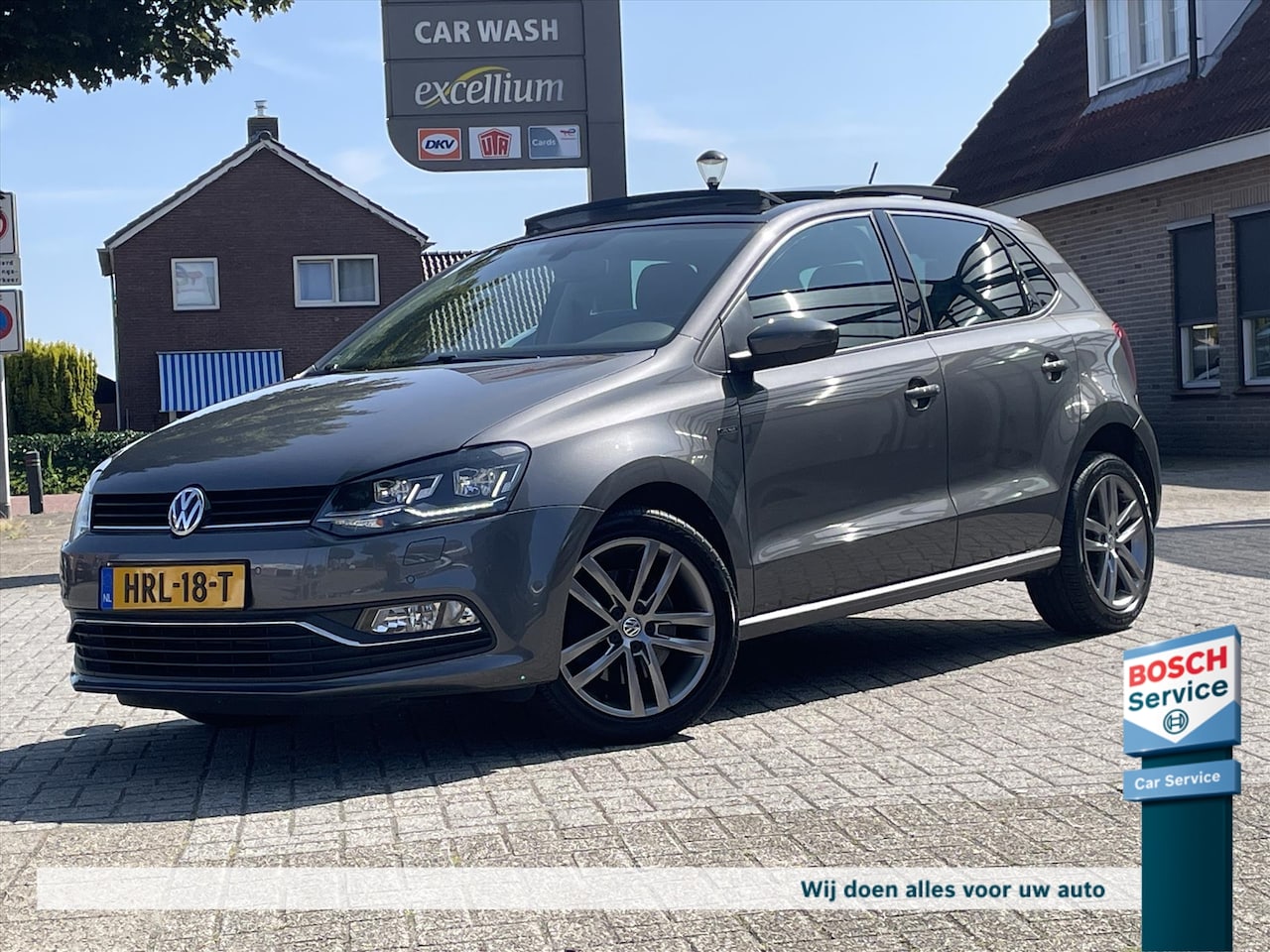 Volkswagen Polo - 1.2 TSI Lounche 110PK / Pano / Led / Carplay / Stoelverwarming / Navi / Cruise / Clima / P - AutoWereld.nl