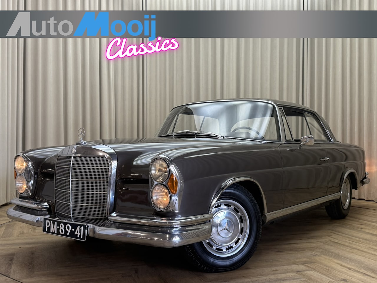 Mercedes-Benz 220 - SE Coupé / 1963 / Automaat / W111 / Schuifdak / Leder / Becker Europa - AutoWereld.nl