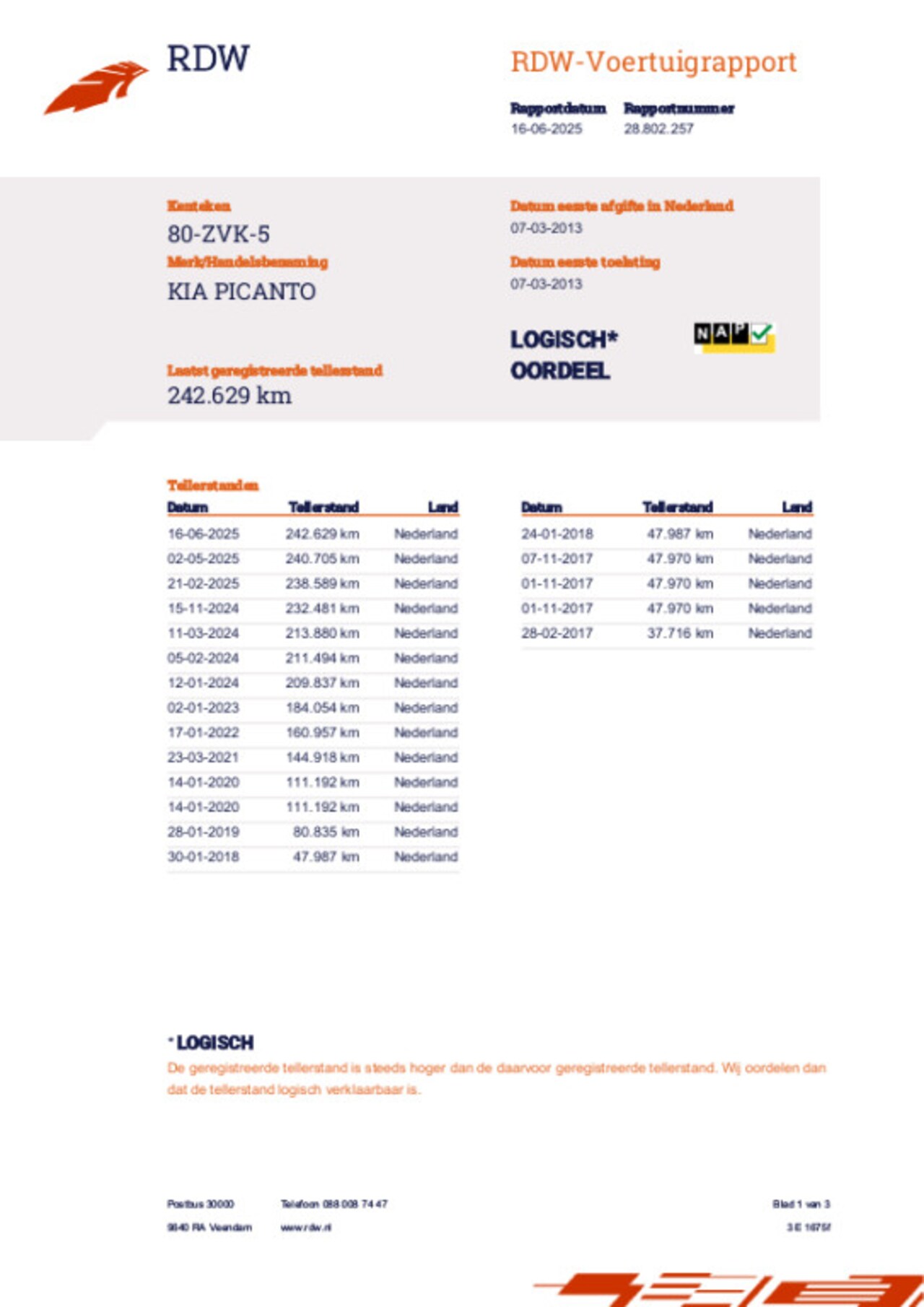 Kia Picanto - 1.0 CVVT ISG Airco 1.0 CVVT ISG Airco