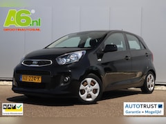 Kia Picanto - 1.0 CVVT EconomyPlusLine Airco Radio Elektrische Ramen Zwart Metallic