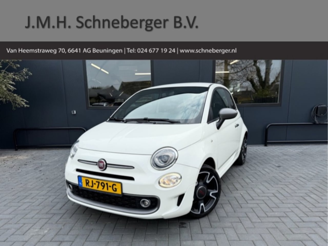 Fiat 500 - 1.2 Sport / NAVI / AIRCO / Leder - AutoWereld.nl