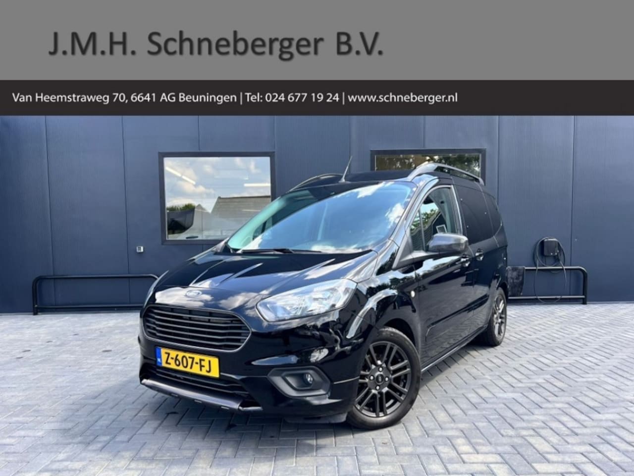 Ford Tourneo Courier - 1.0 Titanium AIRCO, Bluetooth, Pdc A, USB, Stoelverw. - AutoWereld.nl