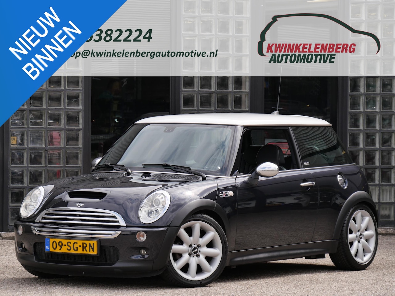 MINI Cooper S - 1.6 170PK PARKLANE/ LEER/ XENON/ * NL-AUTO MET HISTORIE* - AutoWereld.nl