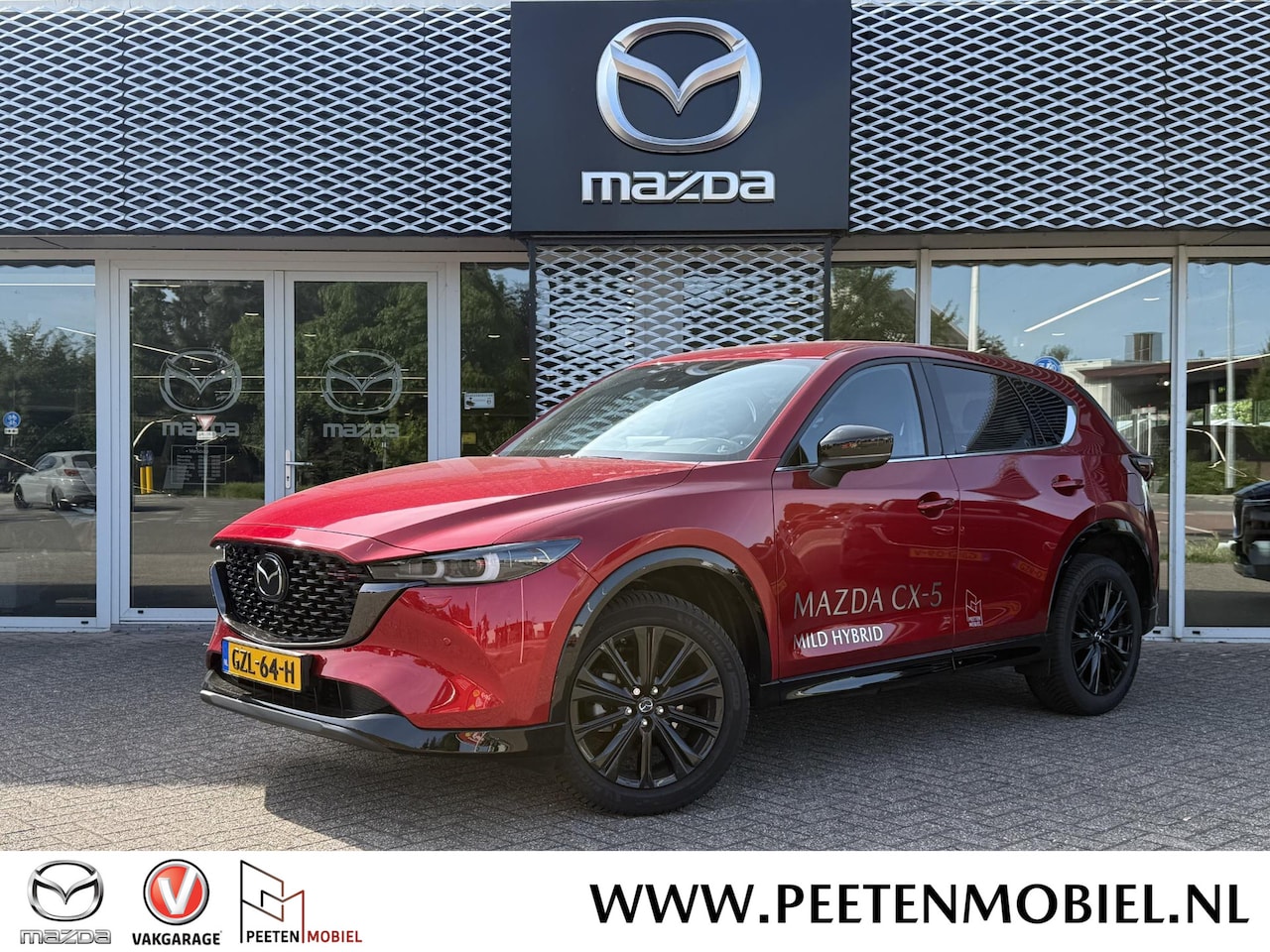 Mazda CX-5 - 2.0 e-SkyActiv-G M Hybrid 165 Homura | DEALERONDERHOUDEN | 4-SEIZOENBANDEN | NL-AUTO | - AutoWereld.nl