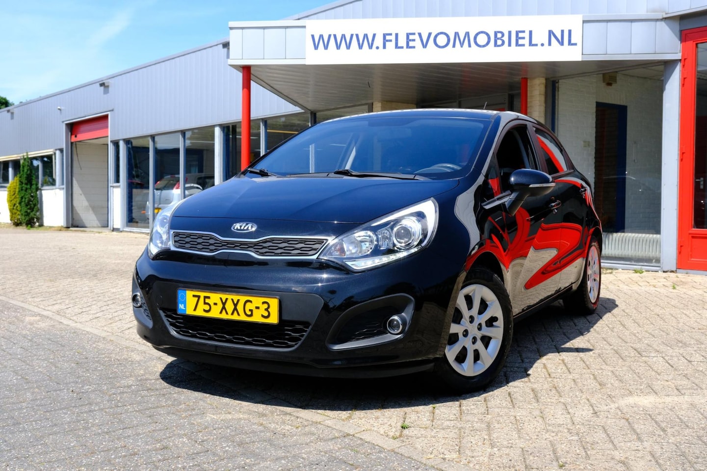 Kia Rio - 1.2 CVVT Plus Pack 5-drs Airco|Cruise - AutoWereld.nl