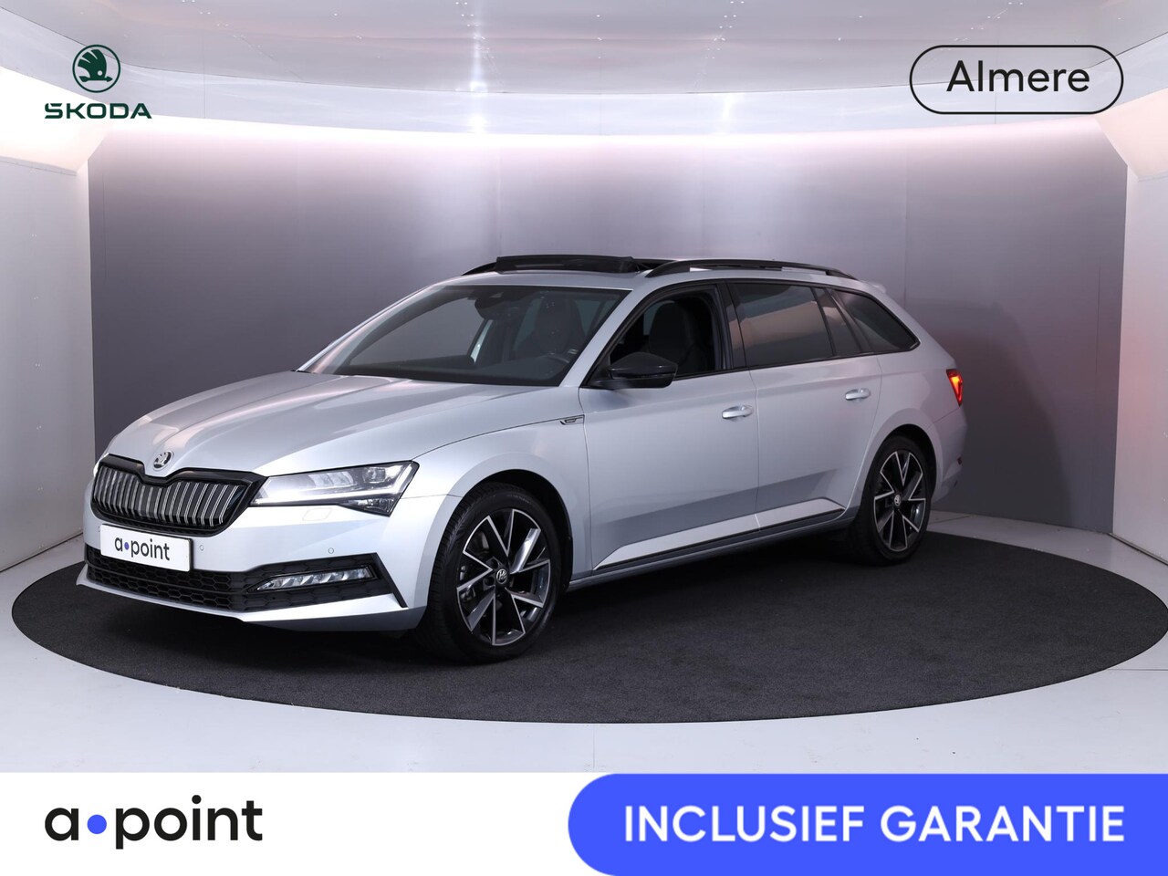 Skoda Superb Combi - 1.4 TSI iV Sportline Business 218 pk Automaat (DSG) | Verlengde garantie | Navigatie | Pan - AutoWereld.nl
