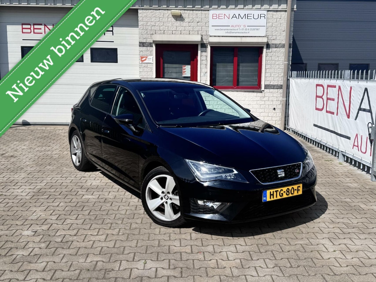 Seat Leon - 1.4 TSI FR NAVI/ FULL LINK/ LEDER - AutoWereld.nl