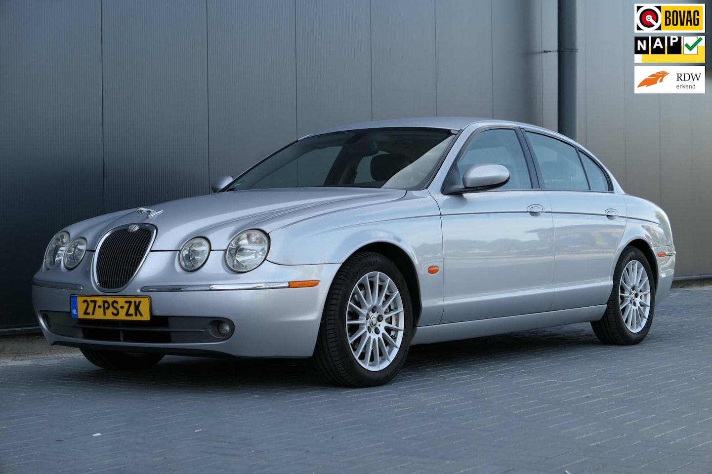 Jaguar S-type - 3.0 V6 Executive NAP Leder Cruise Navi Youngtimer - AutoWereld.nl