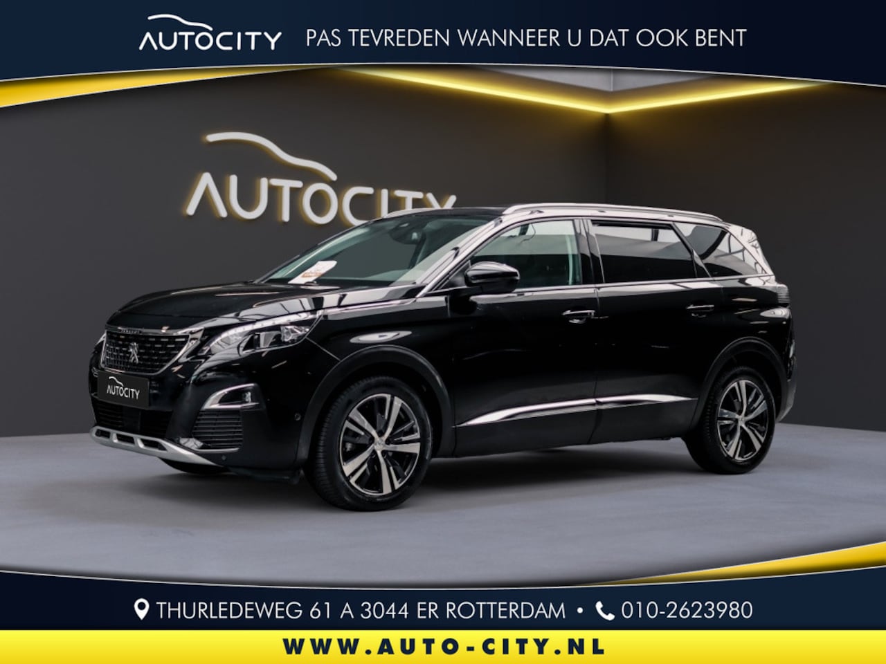 Peugeot 5008 - 5008 1.2 PureTech 130 Allure 7p l Pano l Trekhaak l Stoelverwarm - AutoWereld.nl