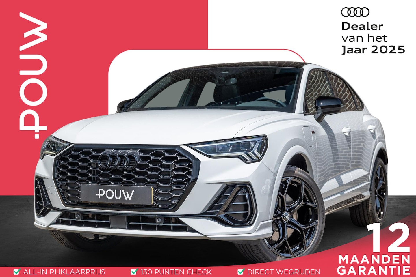 Audi Q3 Sportback - 45 TFSIe 245pk PHEV S Edition | Panoramadak | 20'' Velgen | Trekhaak | B&O Sound | Smartph - AutoWereld.nl