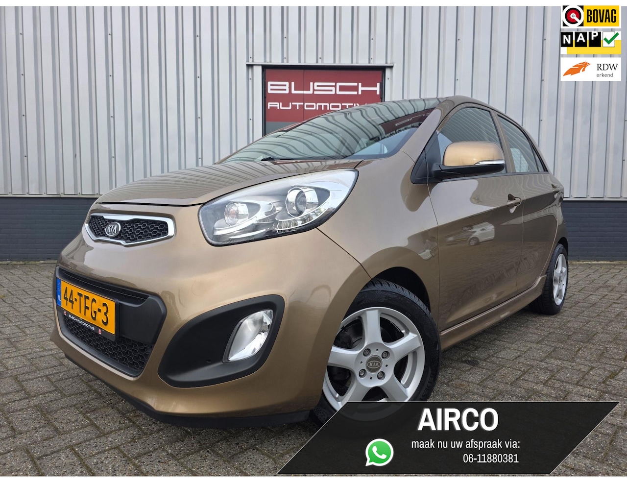 Kia Picanto - 1.0 CVVT 5 deurs Comfort Pack | APPLE CARPLAY | - AutoWereld.nl
