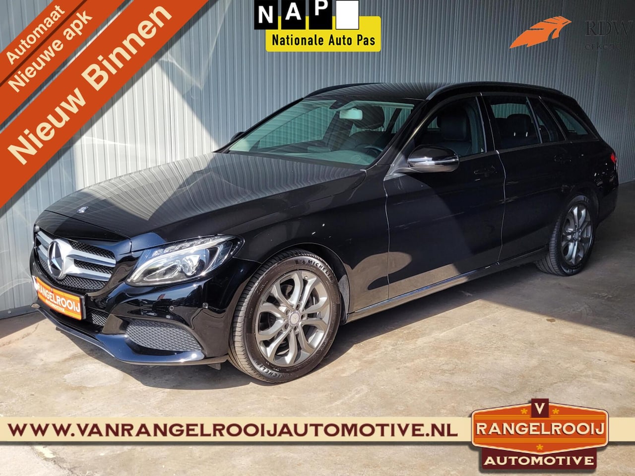 Mercedes-Benz C-klasse Estate - 180 Prestige Aut., sportst., stoelv., LED verl., 17" lmv - AutoWereld.nl