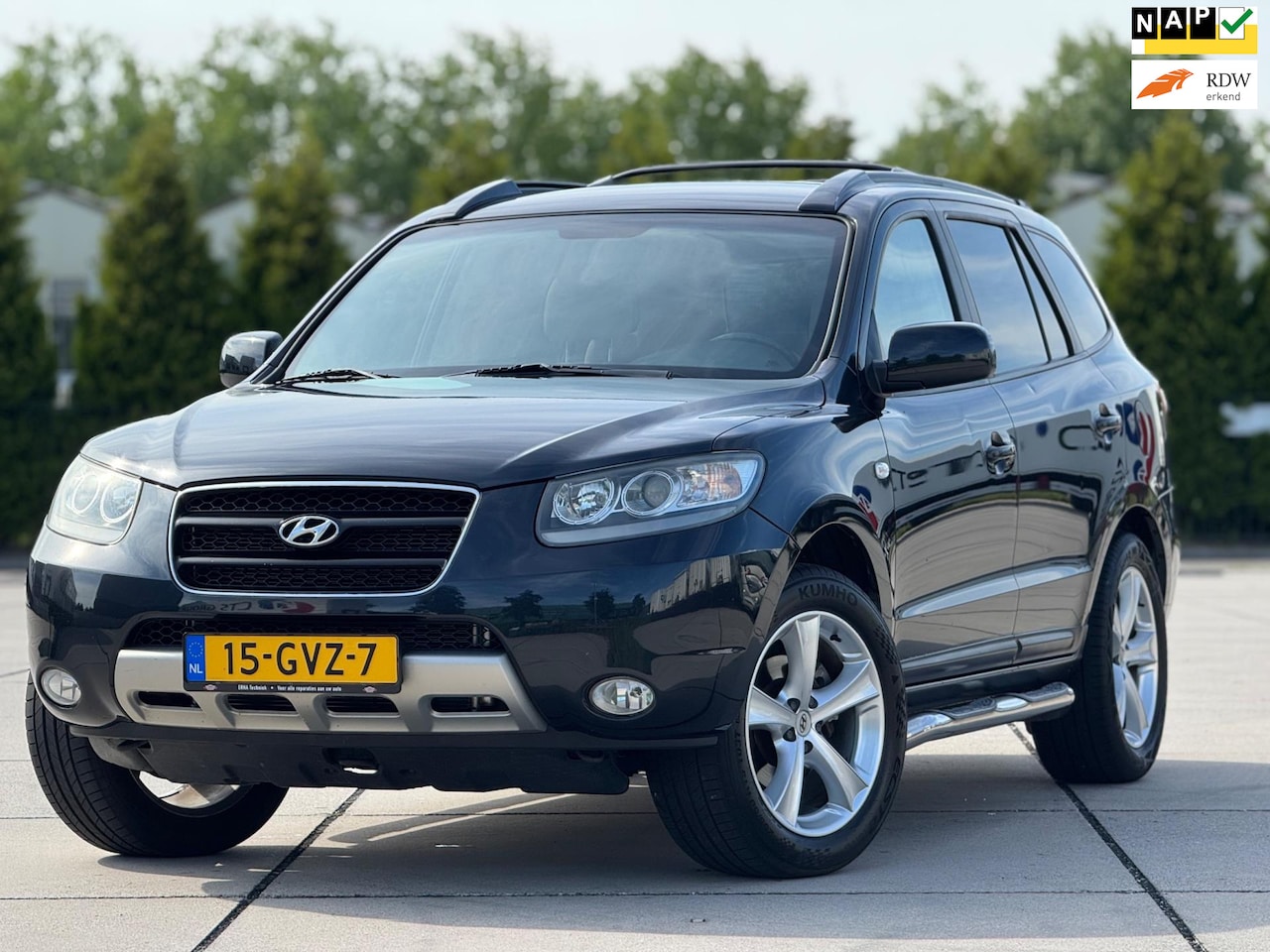 Hyundai Santa Fe - 2.7i V6 Dynamic 7P | 19 inch | Trekhaak | Android Car Play | 2 Sleutels - AutoWereld.nl