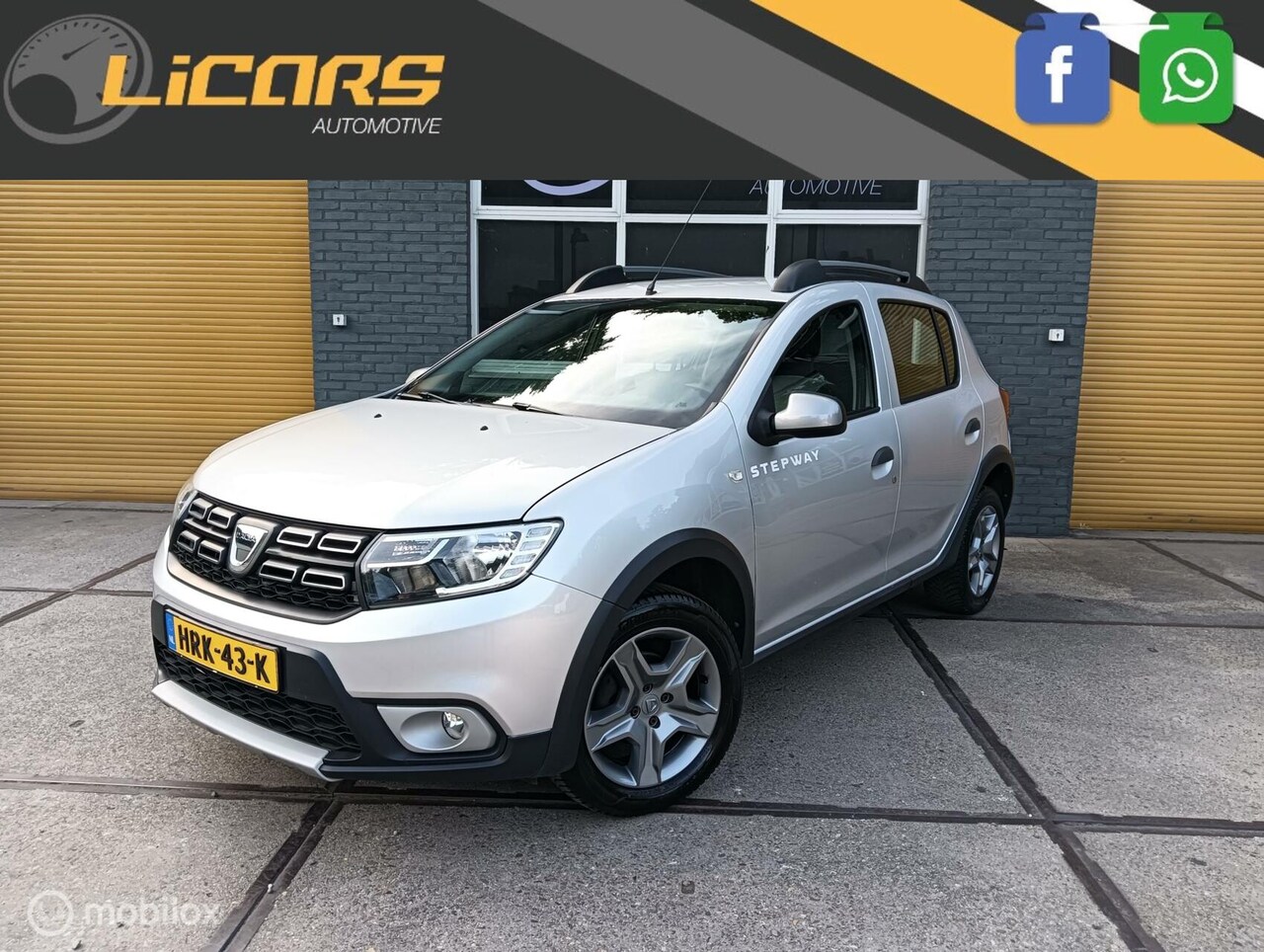 Dacia Sandero Stepway - 0.9 TCe Navi/camera/PDC/cruise/airco - AutoWereld.nl