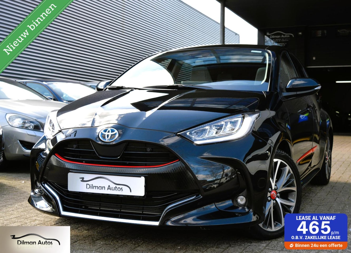 Toyota Yaris - 1.5 Hybrid GR Sport/Pano/Leder/Head up/Adaptive - AutoWereld.nl